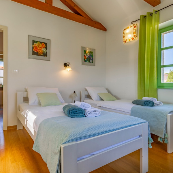Bedrooms, Villa Zelda, Villa Zelda, luxury villa near Pula, Istria Ližnjan