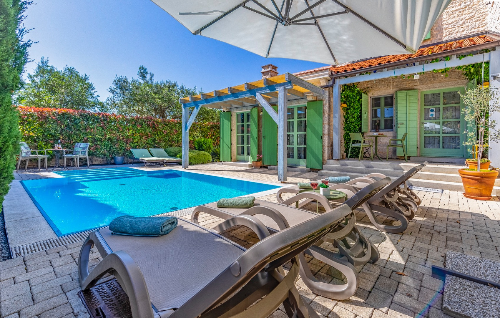 Moderna vila s bazenom  - u čarobnom Istarskom stilu, Villa Zelda, luxury villa near Pula, Istria Ližnjan